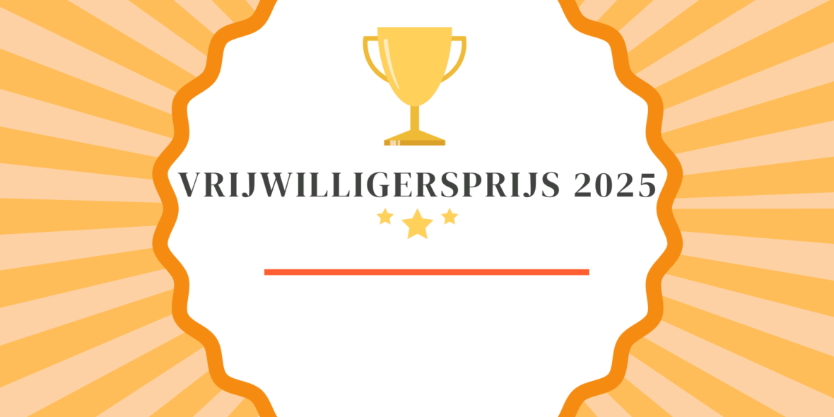Vrijwilligersprijs 2025: zet jouw organisatie in het zonnetje!