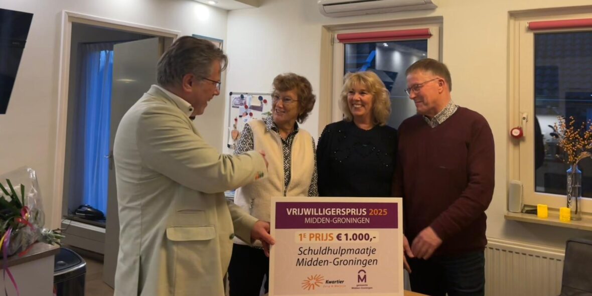 Vrijwilligersprijswinnaar 2025: Schuldhulpmaatje!