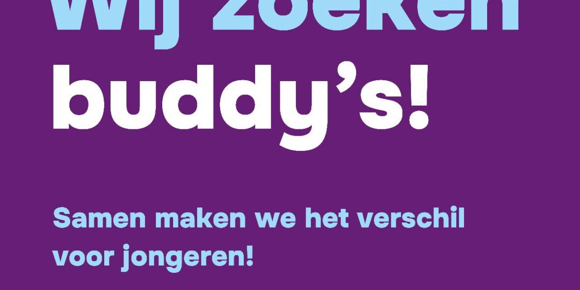 Buddy voor Stichting Jeugdbuddy